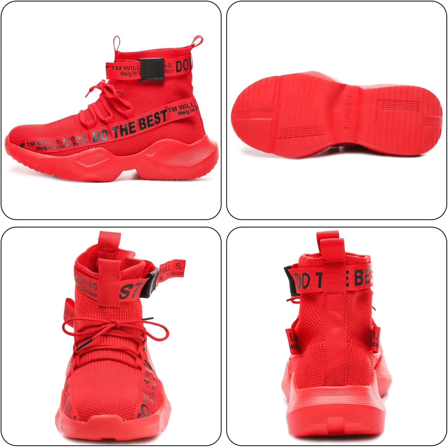 Furuian Steel Toe Shoes for Men Women Comfortable Lightweight Safety Snekaers Industrial Construction Work Shoes for Men