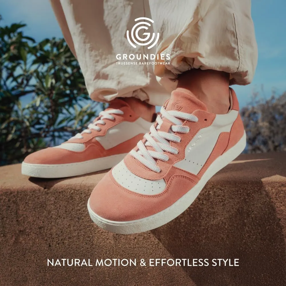 GROUNDIES Nova Barefoot Shoes for Women - Trainer Sneakers for Women with Foot-Friendly Wide Toe Box, Neutral Footbed, and Non Slip Zero Drop Outsole