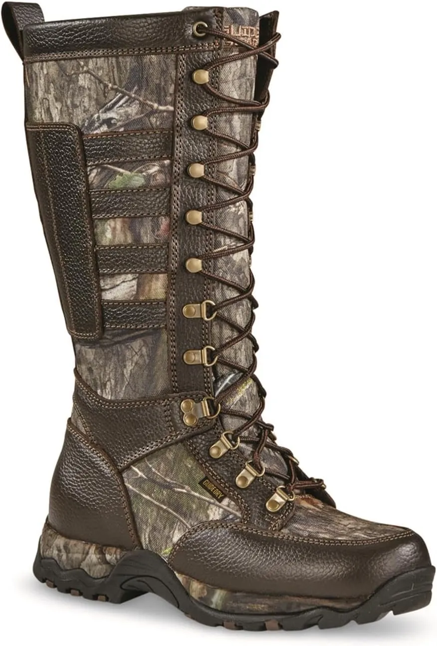 Guide Gear Snake Boots for Men, Rubber Hunting Boots Waterproof & Snake Proof