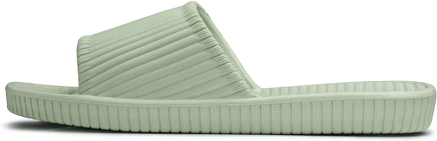 Happy Lily Shower Shoes, Women & Men’s Shower Slippers, Slides Sandals Pool Slides House Slippers Non-Slip Indoor Bathroom Shoes Beach Sandals