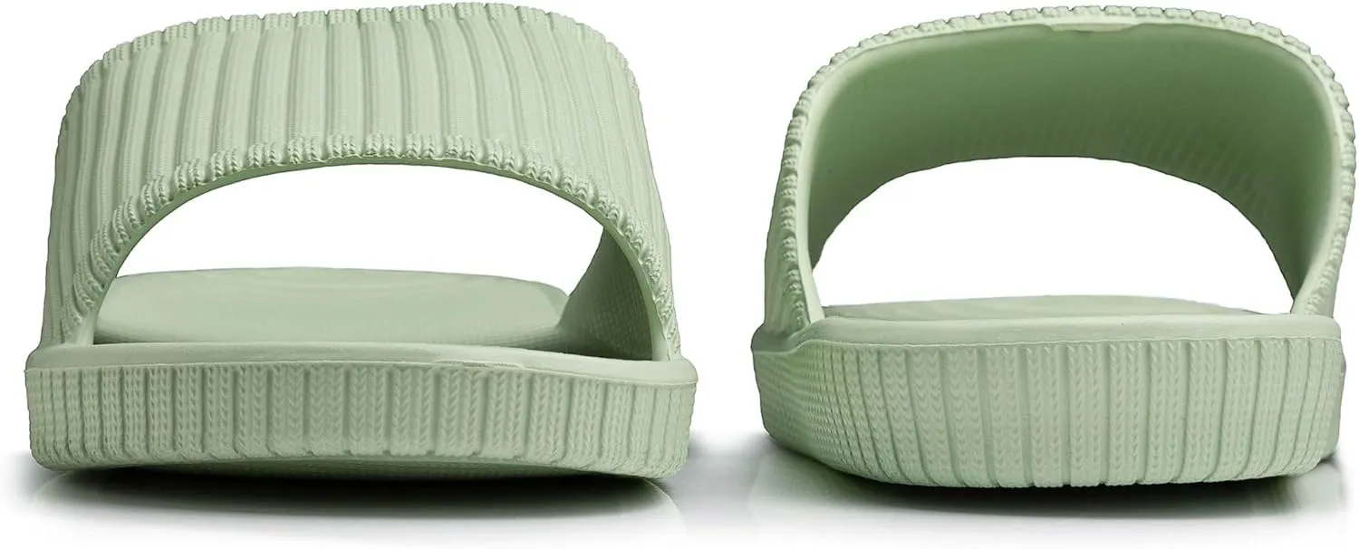 Happy Lily Shower Shoes, Women & Men’s Shower Slippers, Slides Sandals Pool Slides House Slippers Non-Slip Indoor Bathroom Shoes Beach Sandals