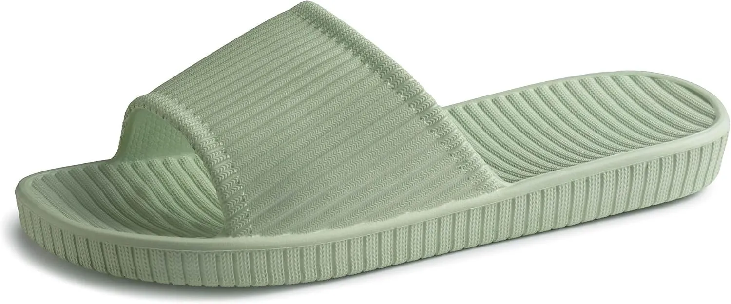 Happy Lily Shower Shoes, Women & Men’s Shower Slippers, Slides Sandals Pool Slides House Slippers Non-Slip Indoor Bathroom Shoes Beach Sandals