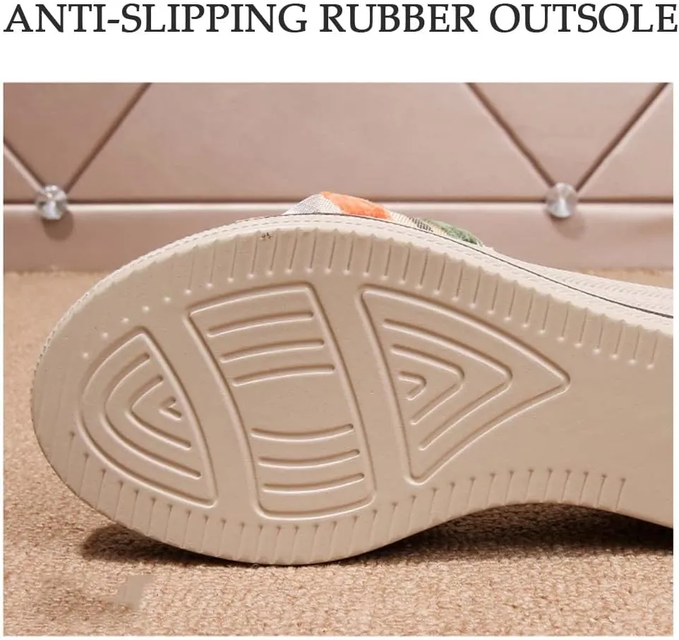 HESBITEUL Womens Platform Sandals Comfortable Walking Orthopedic Slippers Ladies Arch Support Sandals