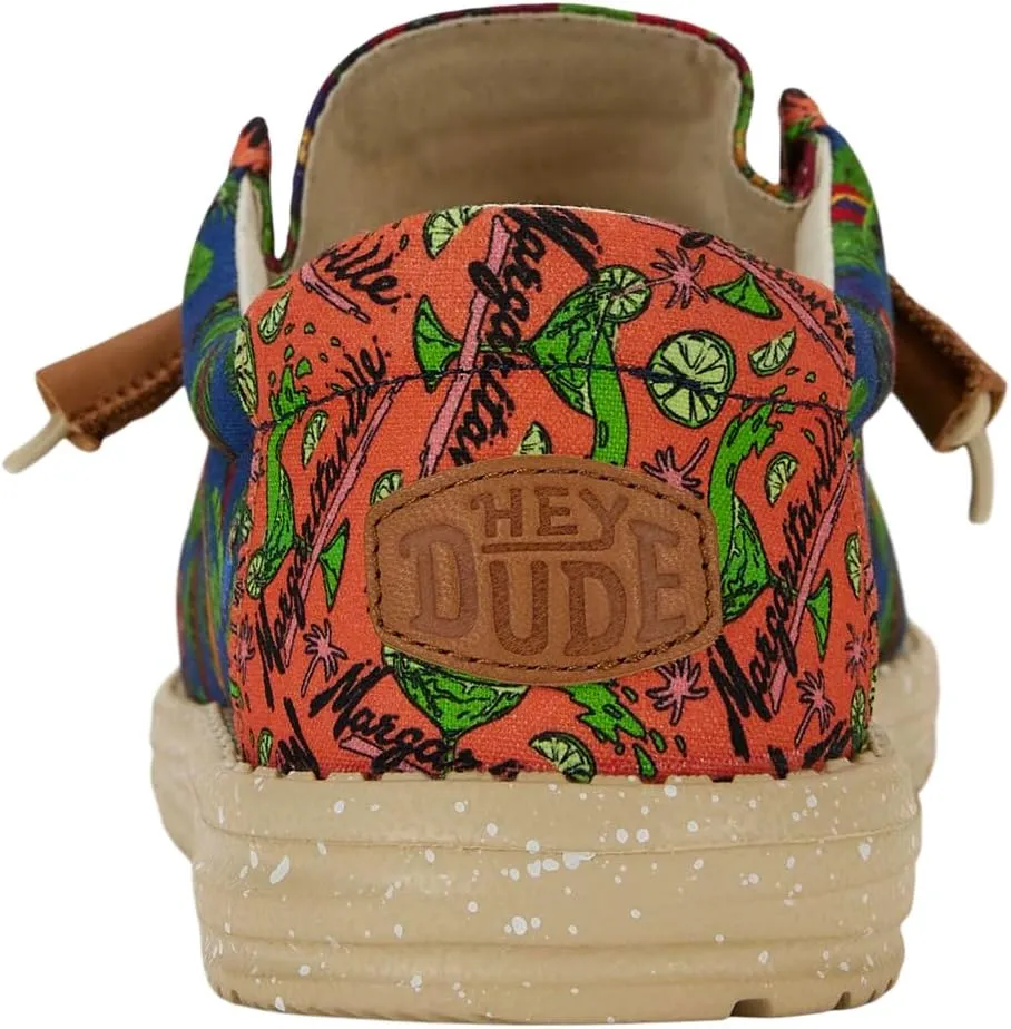 Hey Dude Wally Margaritaville | Men’s Shoes | Men's Slip-on Loafers | Comfortable & Light-Weight