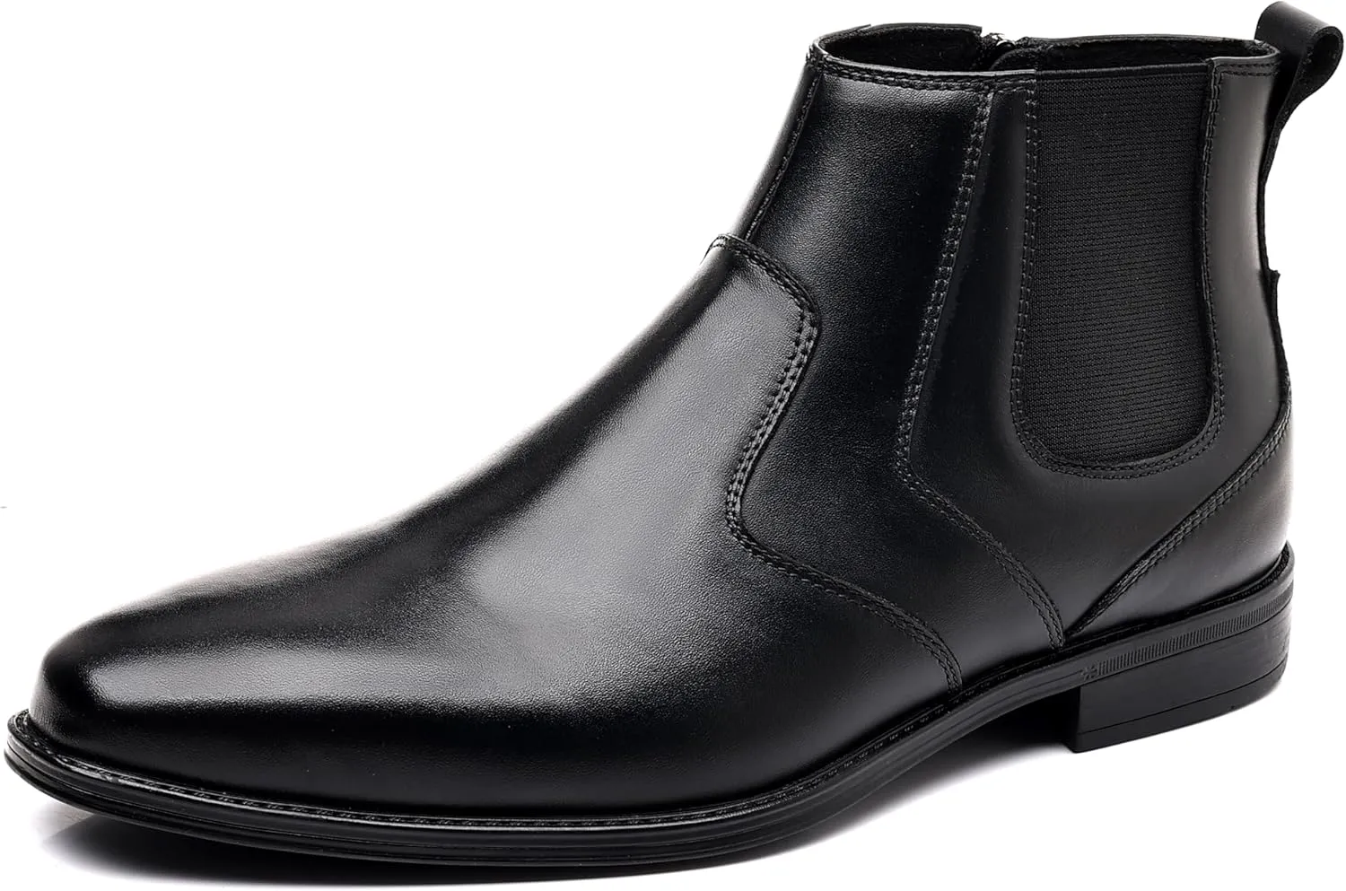 Holy dove Chelsea Boots Men – Genuine Leather,Chelsea Boots for Men with Side Zipper, Casual Slip-On Ankle Boots, Chukka & Oxford Style Dress Boots