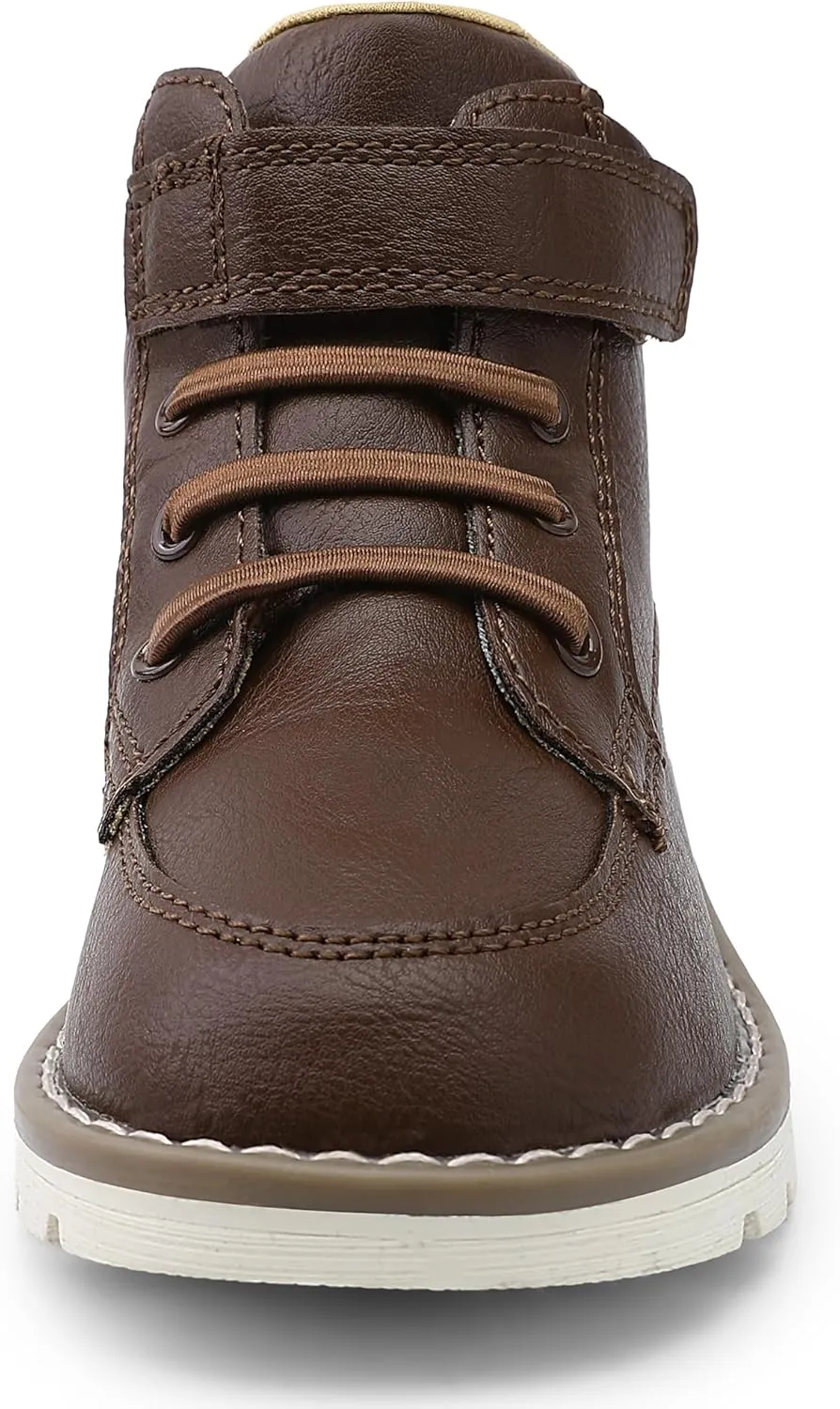 HOMEHOT Boys Fashion Boots High Top Sneakers Faux Leather (toddller/littile kids)