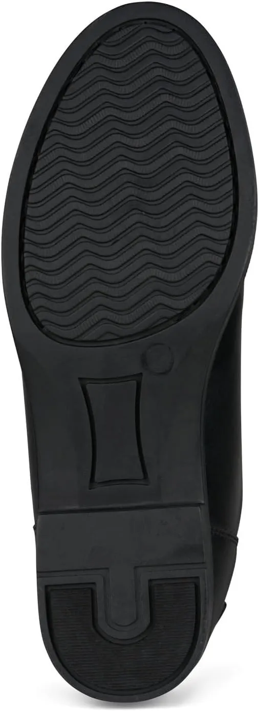 HORZE Rover Women's Synthetic Leather Dressage Tall Riding Boots | All-Weather, Water-Resistant with Rear Zipper