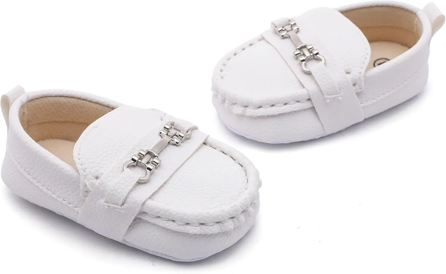 Infant Boys and Girls Oxford Shoes PU Leather Loafers Dress Shoes are Suitable for Crawling, Wedding Dress, Birthday Parties and Any Occasion