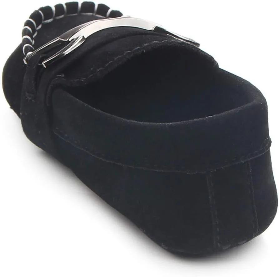 Infant Boys and Girls Oxford Shoes PU Leather Loafers Dress Shoes are Suitable for Crawling, Wedding Dress, Birthday Parties and Any Occasion