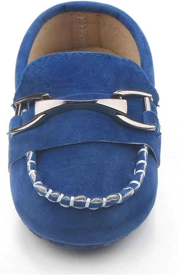 Infant Boys and Girls Oxford Shoes PU Leather Loafers Dress Shoes are Suitable for Crawling, Wedding Dress, Birthday Parties and Any Occasion