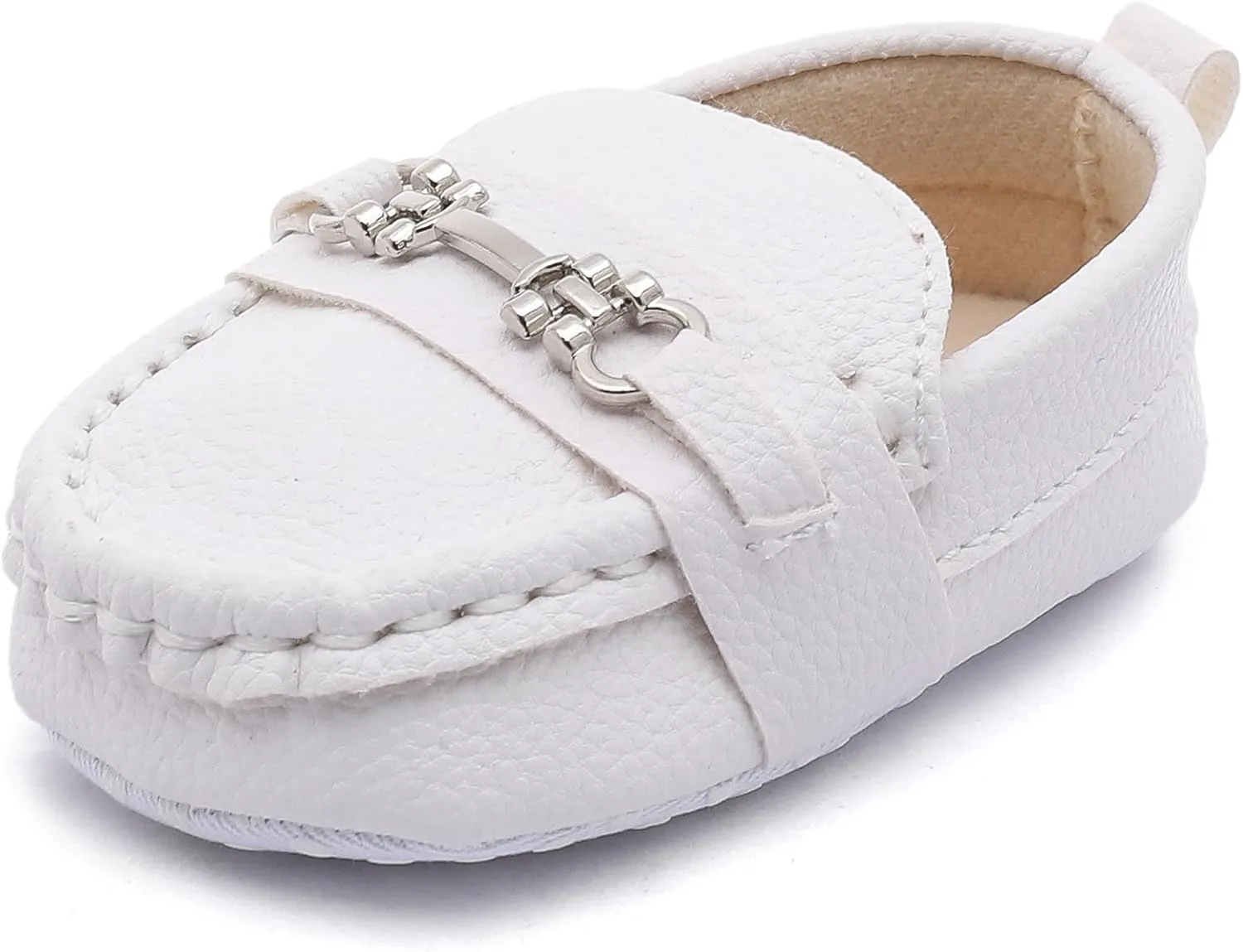 Infant Boys and Girls Oxford Shoes PU Leather Loafers Dress Shoes are Suitable for Crawling, Wedding Dress, Birthday Parties and Any Occasion