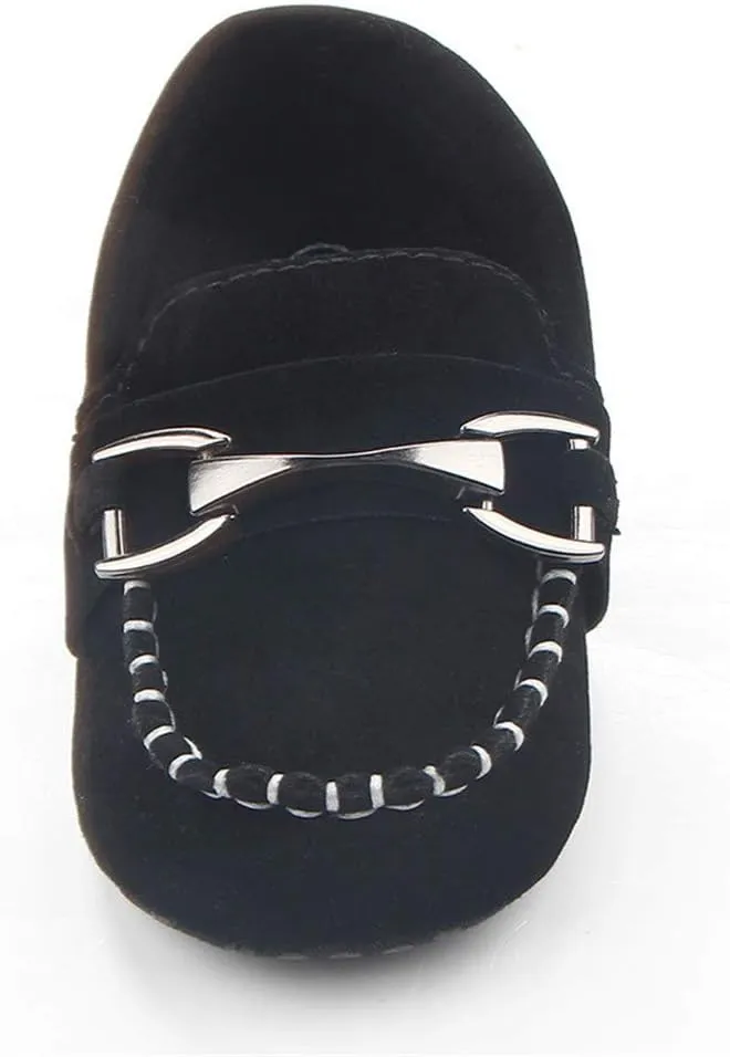 Infant Boys and Girls Oxford Shoes PU Leather Loafers Dress Shoes are Suitable for Crawling, Wedding Dress, Birthday Parties and Any Occasion