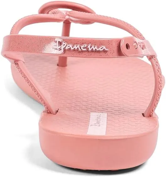 Ipanema Women's Trendy Sandals - Comfortabe and Stylish T-Strap Flat Sandals with Adjustable Ankle Strap Closure