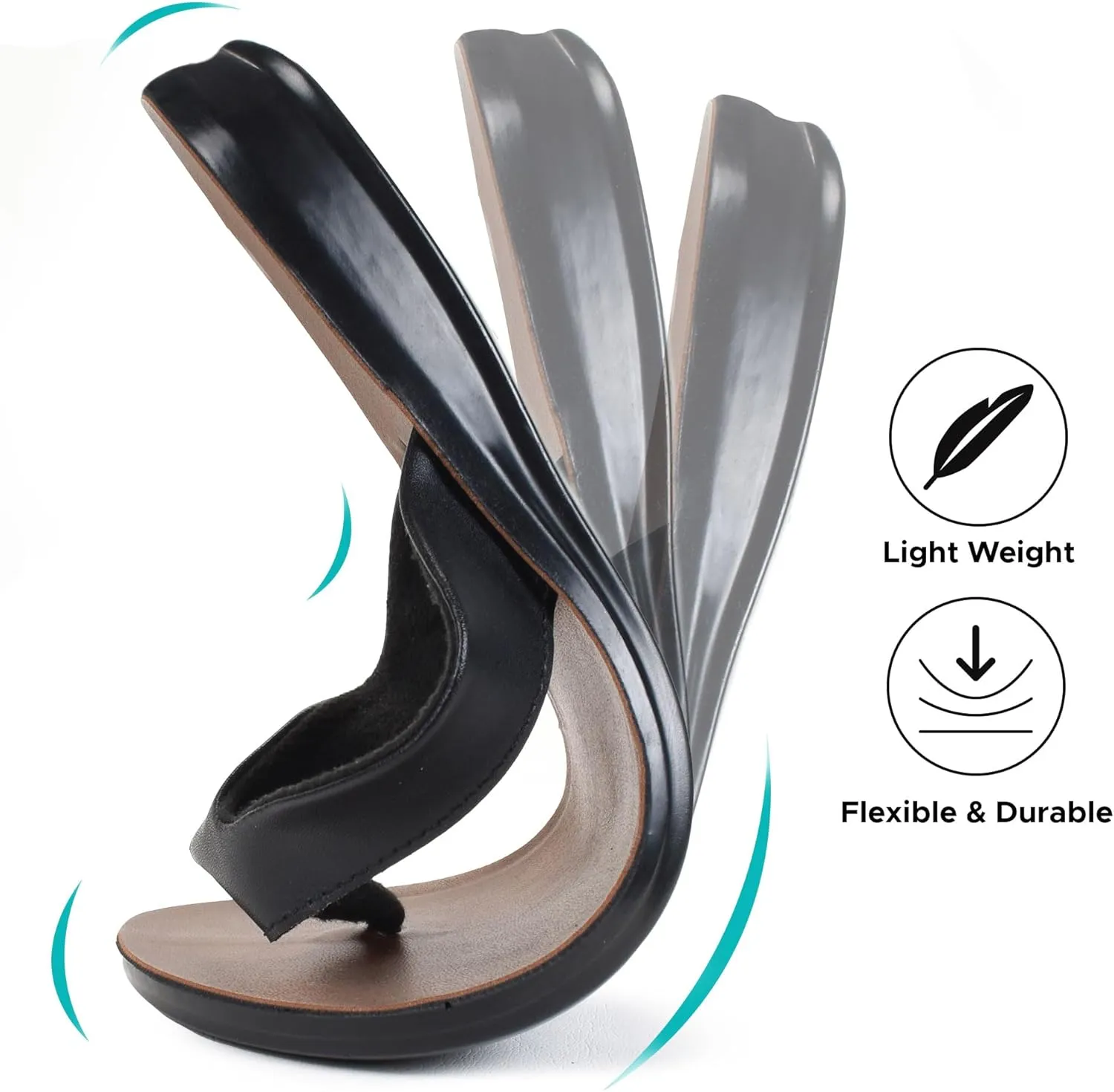 Iris Soft Toe Post Casual Flats Outdoor Indoor Essentials Dressy Slip On Slides Man-Made Leather Flip Flops for Women Sandals Comfortable Summer
