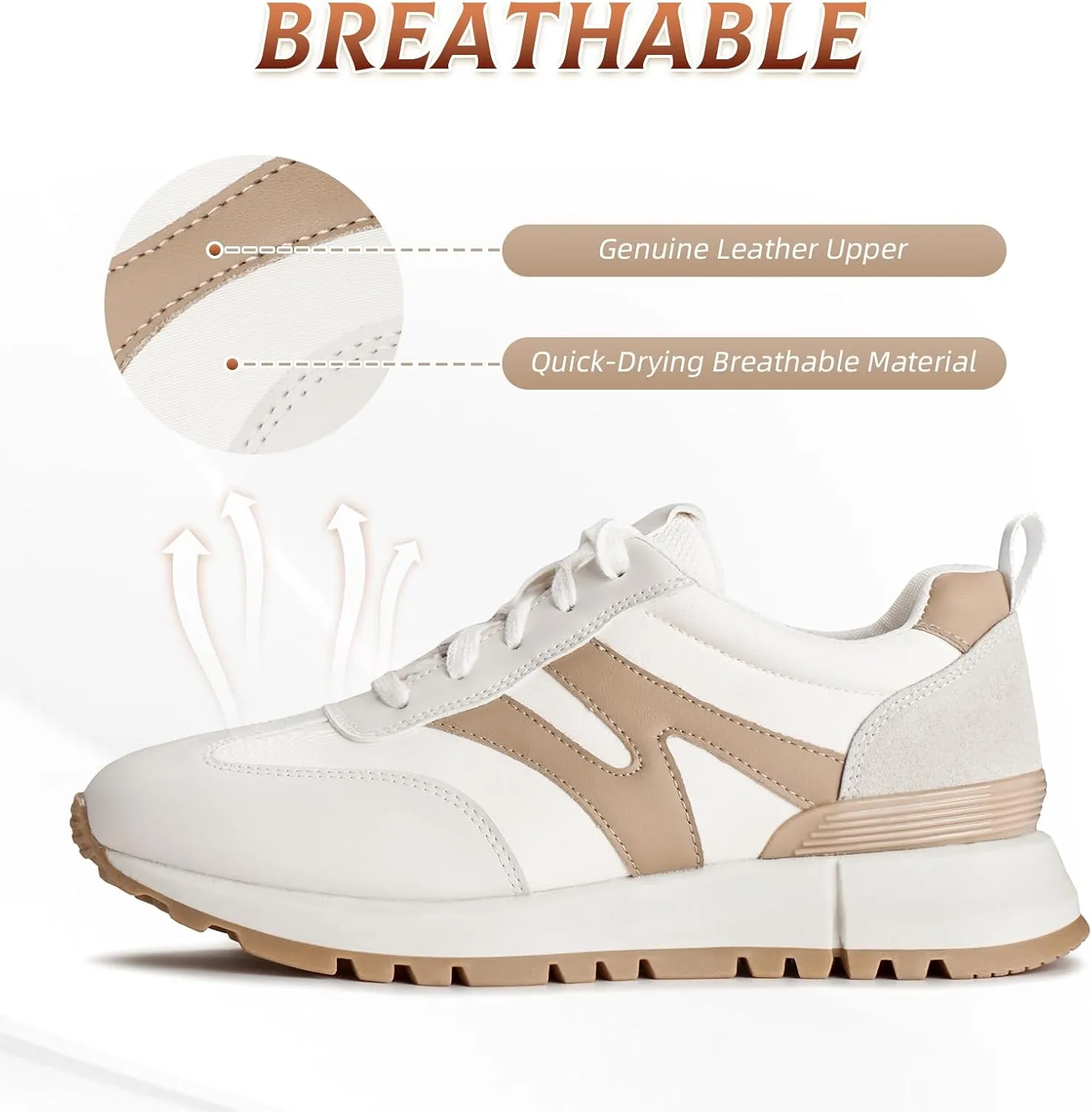 IXU 2025 Sneakers for Women Casual Walking Shoes Comfortable Tennis Running Fashion Shoes Fall Shoes 2025