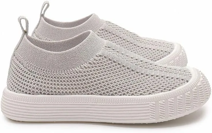 Jack & Lily Socks & Canvas Sneakers for Kids- Breathable Toddler Shoes with Non-Slip Sole for Confident Steps- Kids Shoe for Comfort, Support & Daily Play- Baby Sneakers Keep Little Feet Happy All Day