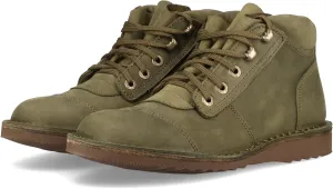 JIM GREEN Men's African Ranger Boots Lace-Up Water Resistant Full Grain Leather Work or Hiking Boot