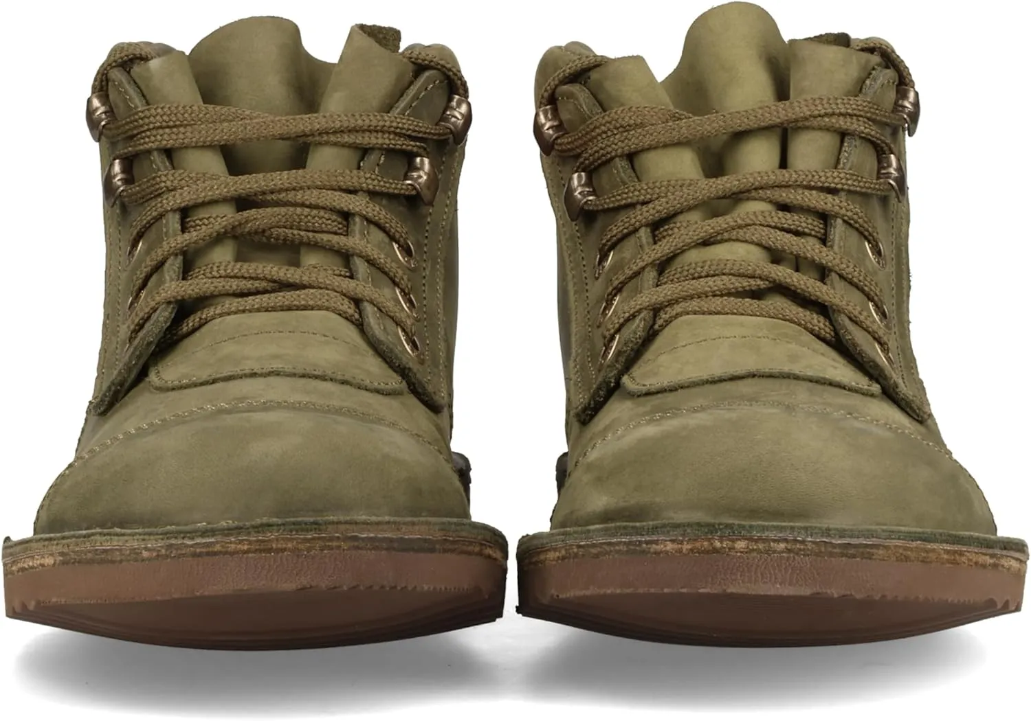 JIM GREEN Men's African Ranger Boots Lace-Up Water Resistant Full Grain Leather Work or Hiking Boot