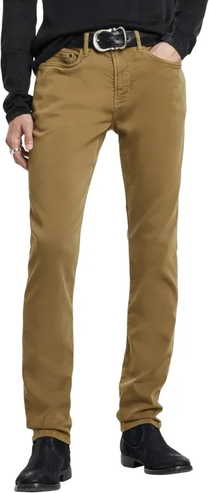John Varvatos Men's Slim Fit Winter Garment Dyed Denim