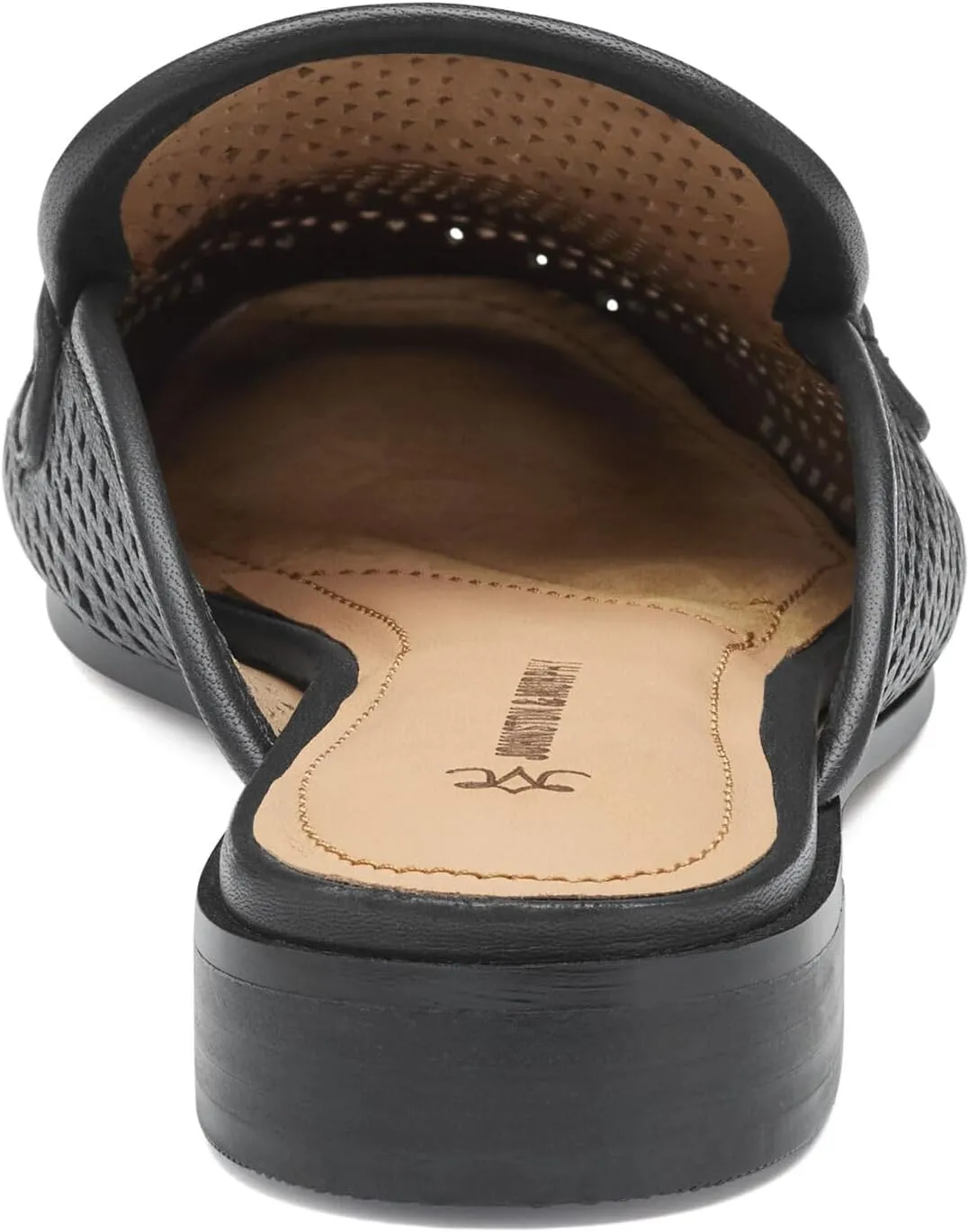 Johnston & Murphy Perfed Bit Mule Women’s Shoe, Women’s Dress Shoes, Office Shoes for Women, Slip On Leather Mules