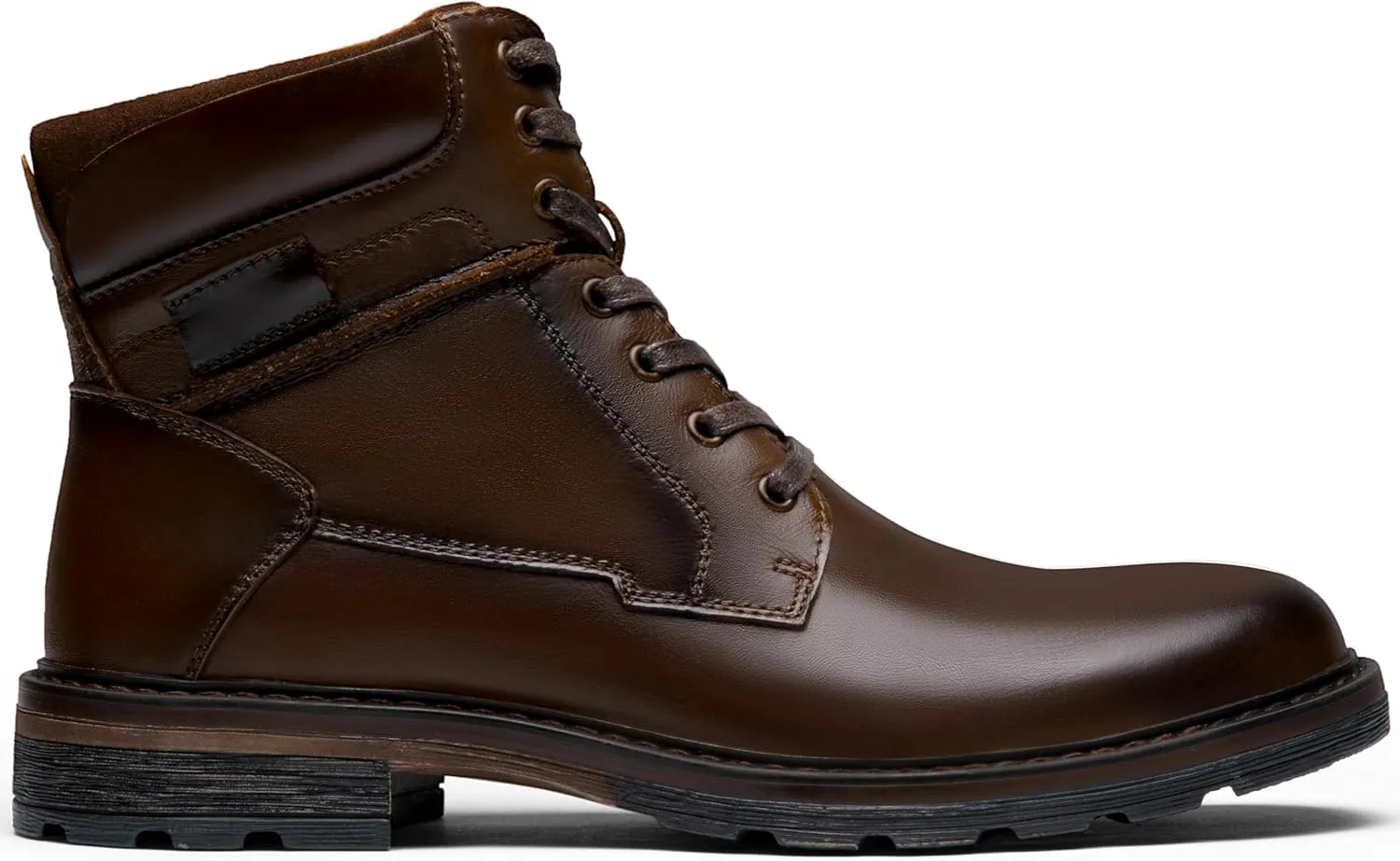 Jousen Mens Boots Casual Leather Boots for Men Chukka Fashion Men's Dress Boots