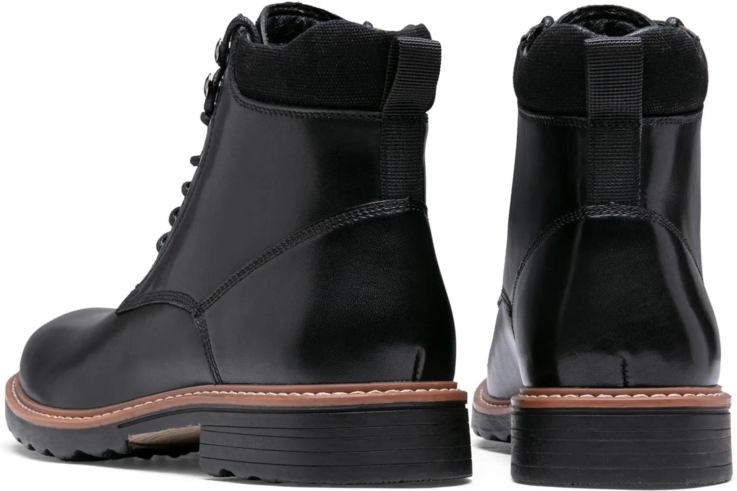 Jousen Men's Dress Boots Leather Boots for Men Formal Chukka Boots Mens Business Mens Boots
