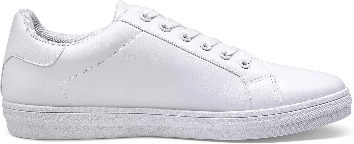 Jousen Men's Fashion Sneakers White Shoes for Men Casual Breathable Shoes