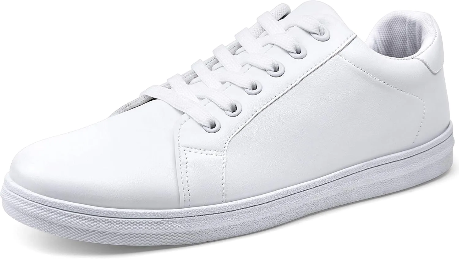 Jousen Men's Fashion Sneakers White Shoes for Men Casual Breathable Shoes