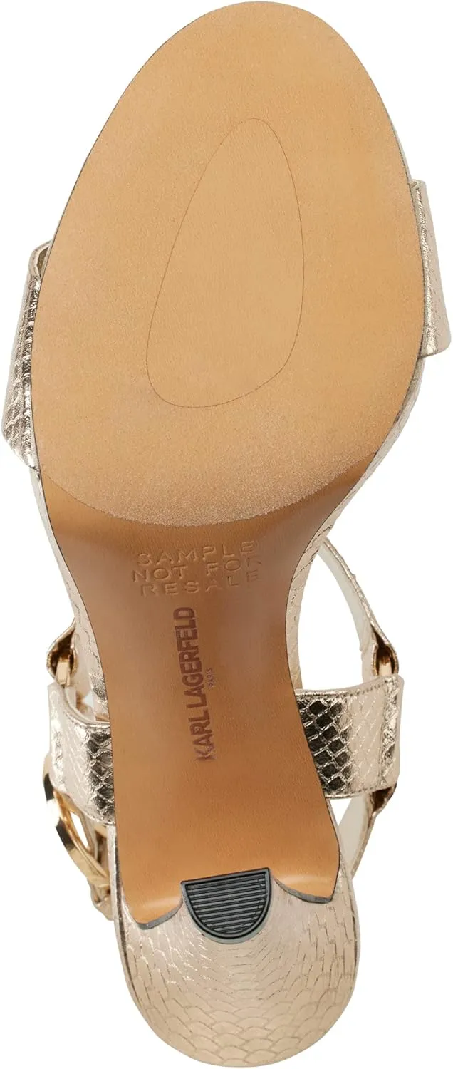 Karl Lagerfeld Paris Women's Cieone Dressy Heeled Sandal