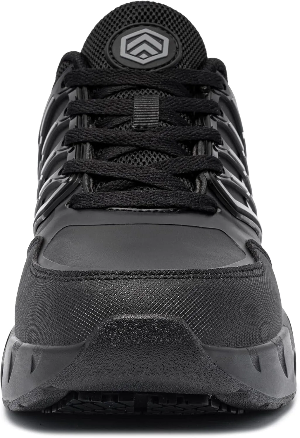LARNMERN Men Non Slip Work Waterproof Footwear Fashion Sneakers Comfortable Kitchen Chef Food Service Restaurant Air Cushion Shoes