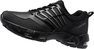 LARNMERN Men Non Slip Work Waterproof Footwear Fashion Sneakers Comfortable Kitchen Chef Food Service Restaurant Air Cushion Shoes