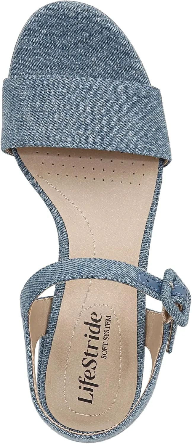 LifeStride Women's Trendy Heeled Sandal