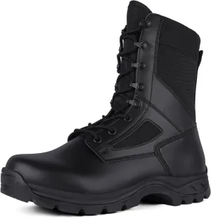 Lightweight Tactical Military Boots for Men Breathable Army Combat Police Boots for Work Motorcycle