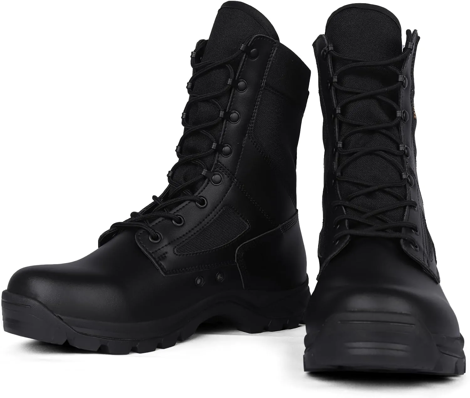 Lightweight Tactical Military Boots for Men Breathable Army Combat Police Boots for Work Motorcycle