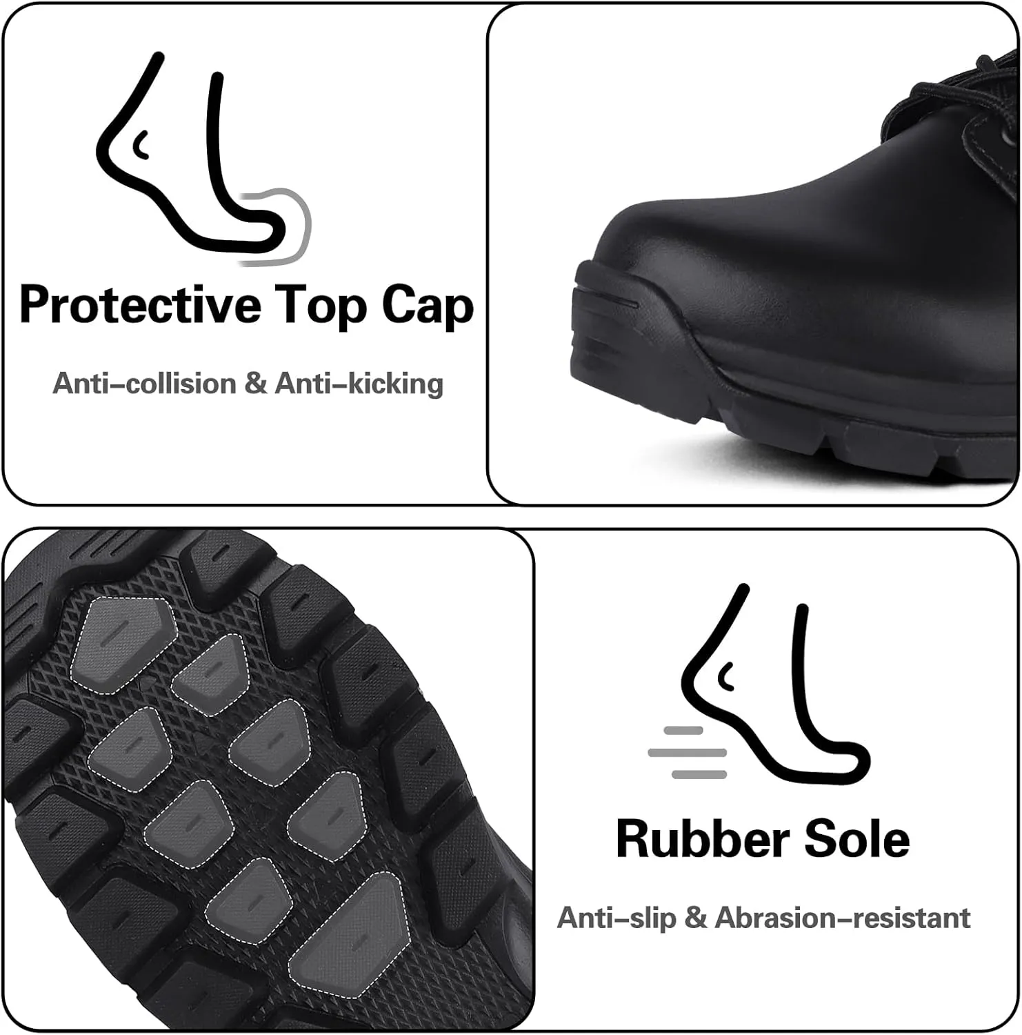 Lightweight Tactical Military Boots for Men Breathable Army Combat Police Boots for Work Motorcycle