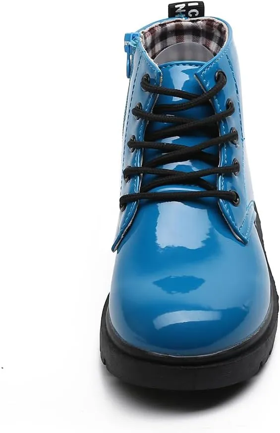 Little Kids Ankle Boots Little Girls Outdoor Combat Toddler Boots