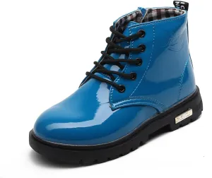 Little Kids Ankle Boots Little Girls Outdoor Combat Toddler Boots
