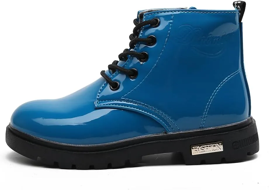 Little Kids Ankle Boots Little Girls Outdoor Combat Toddler Boots