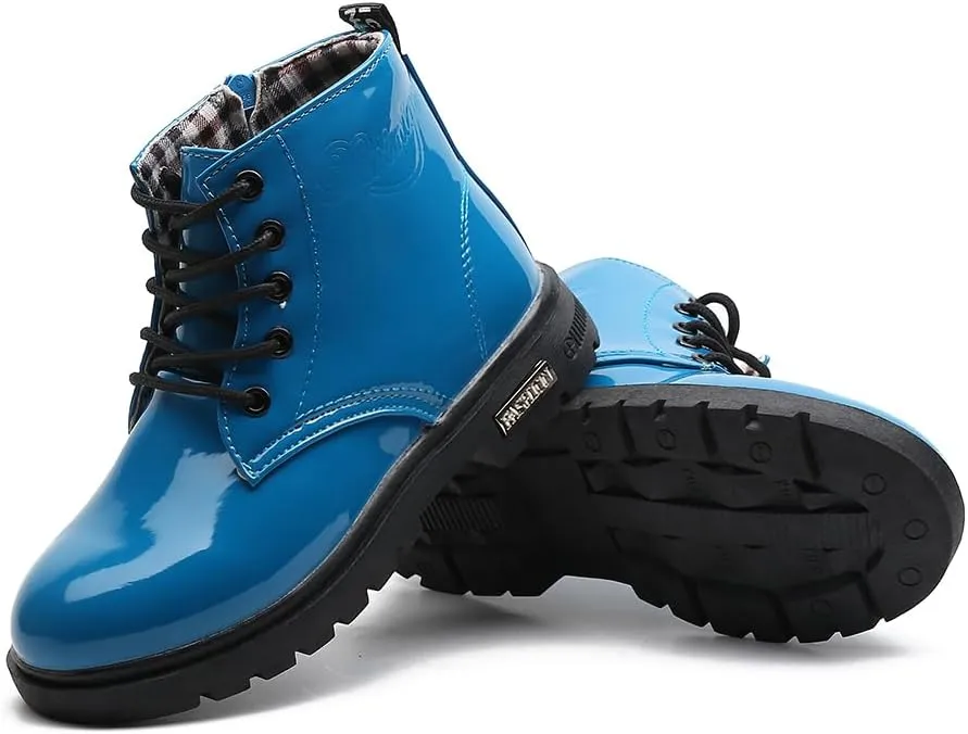 Little Kids Ankle Boots Little Girls Outdoor Combat Toddler Boots