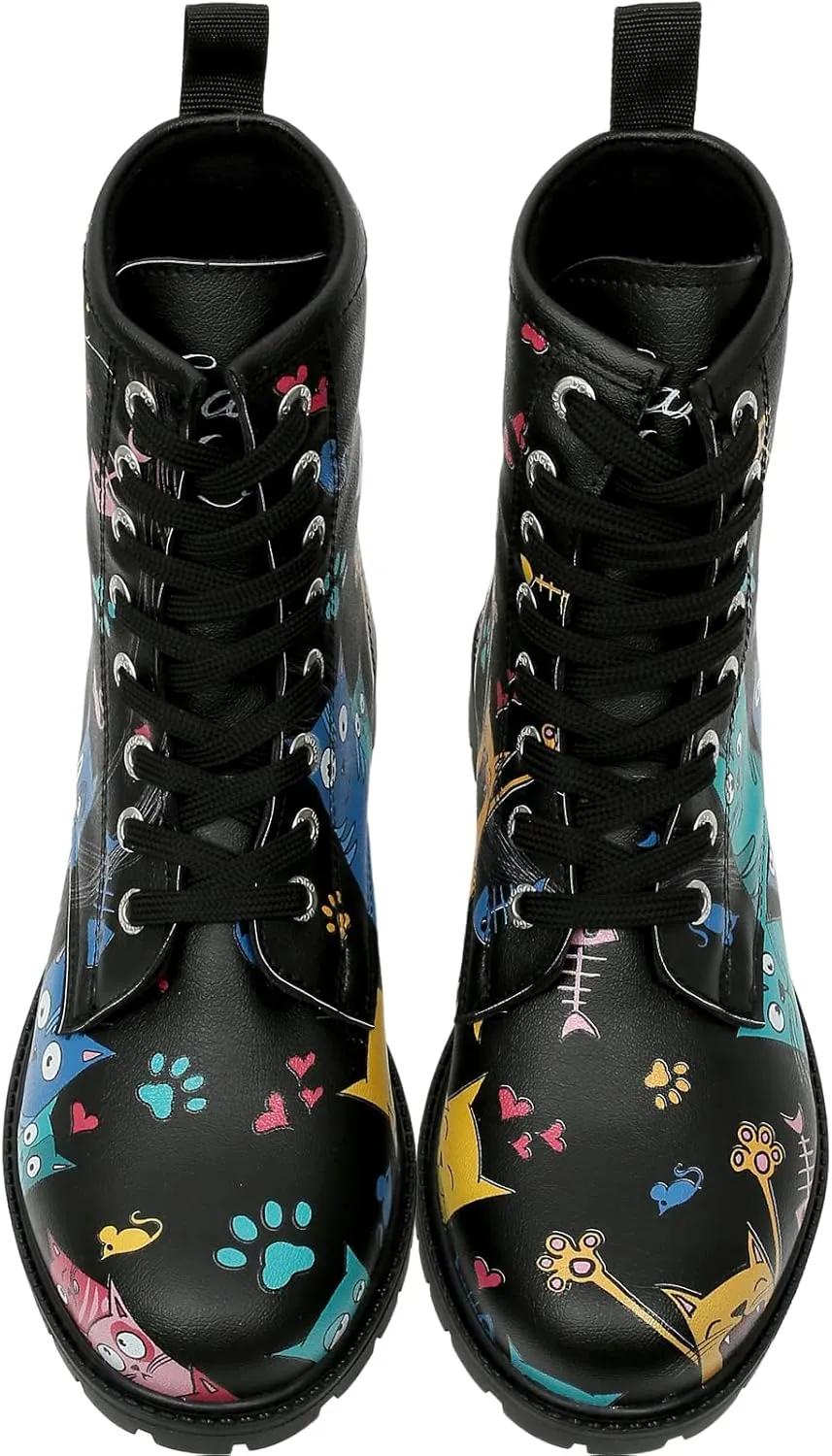 Long Boots for Women – Vegan Leather and Unique Design Womens Winter Boots, Comfortable and Stylish Womens Boots