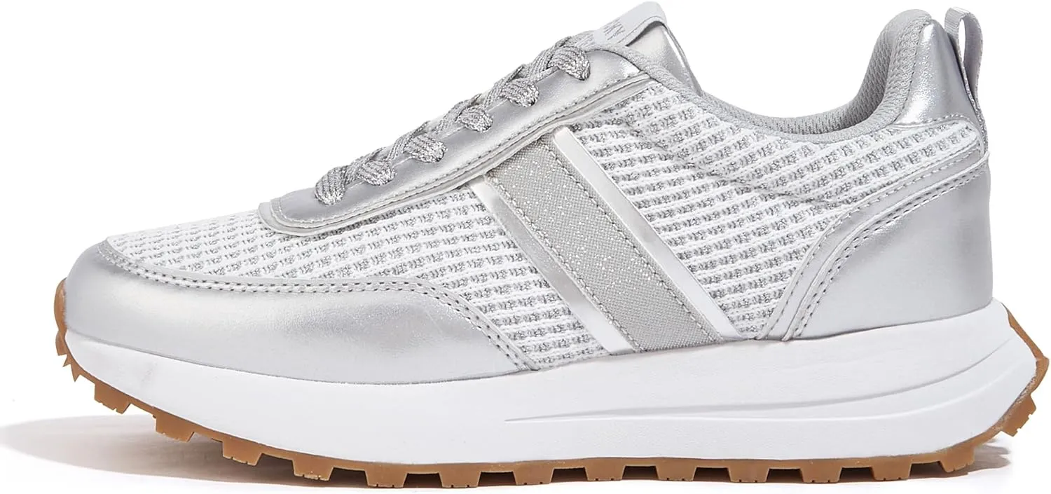 LUCKY STEP Women Platform Walking Shoe Fashion Retro Classic Casual Trainers Braided Rhinestone Sneakers Tennis Running Walking Shoes