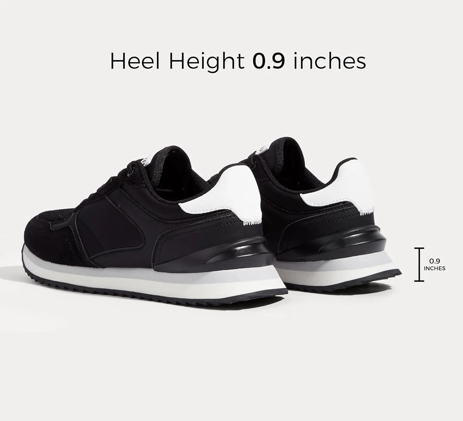 LUCKY STEP Women's Platform Fashion Sneakers Suede Colorful Colorblock Stylish Retro Casual Neutral Tennis Running Footwear Walking Shoes