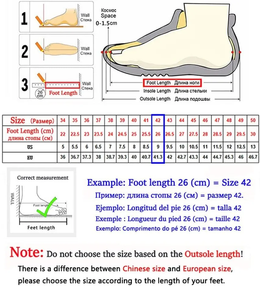 Men Sandals Genuine Leather Sandals Man Beach Shoes Outdoor Not Slip Light Slippers Men's Sandals(43)