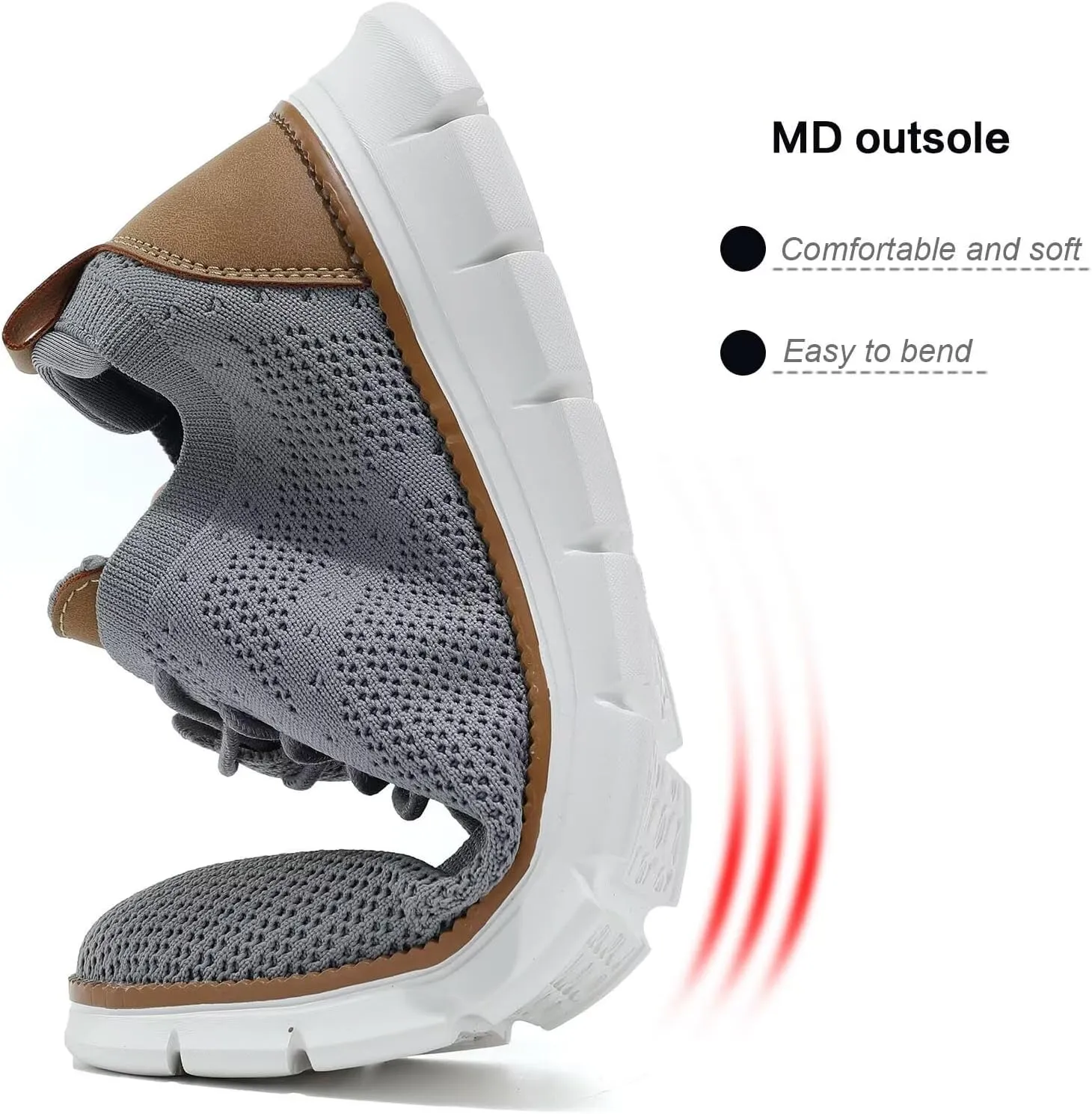 Men's Mesh Sneakers Oxfords Lace-Up Lightweight Casual Walking Shoes Dress Shoes Fashion Sneakers Walking Shoes