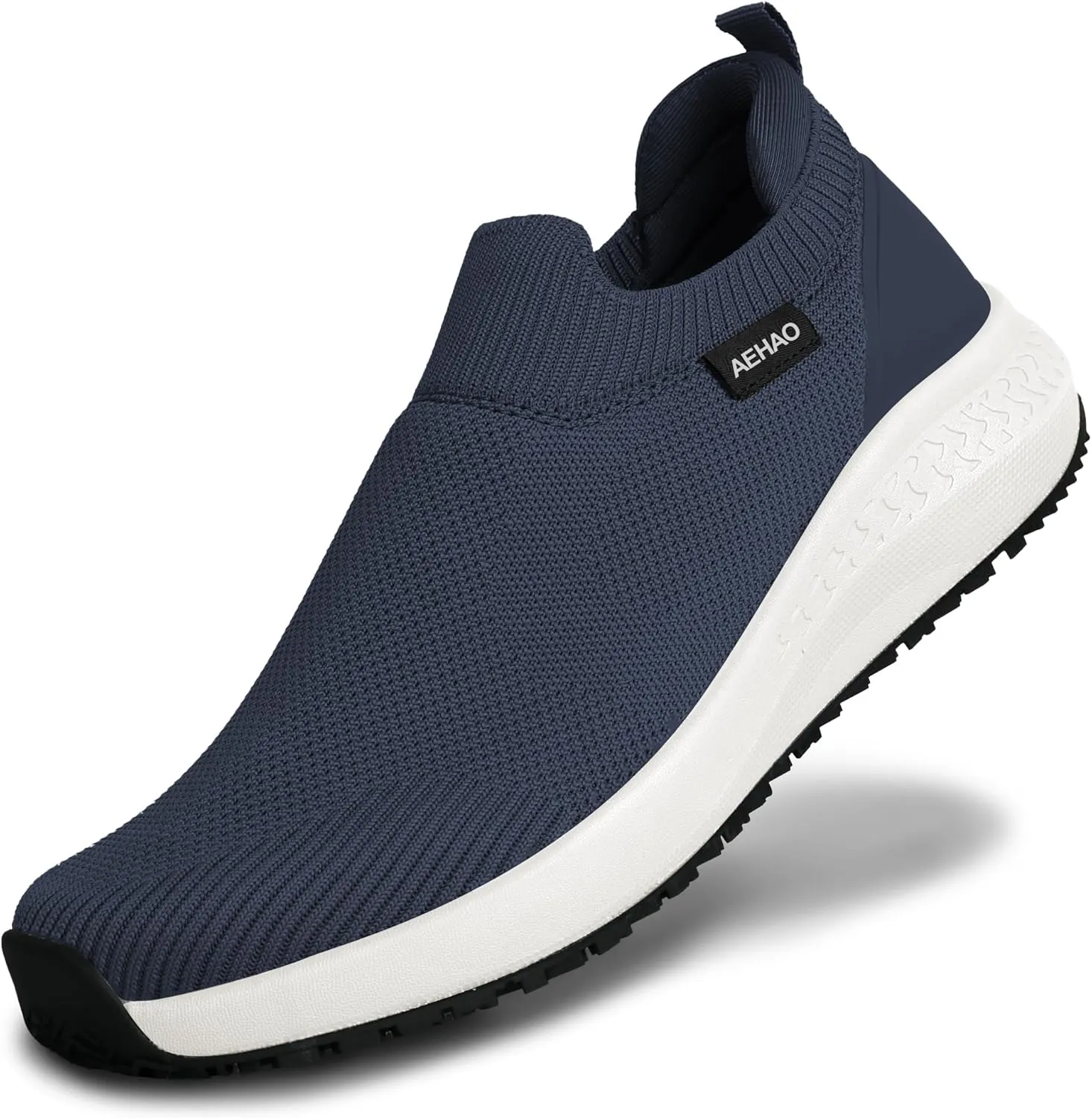 Men's Non Slip Work Shoes Restaurant Waterproof Chef Shoe for Kitchen Hospital Slip-Resistant Air Cushion Sneakers with Easy-Clean Modern Design Breathable Lightweight