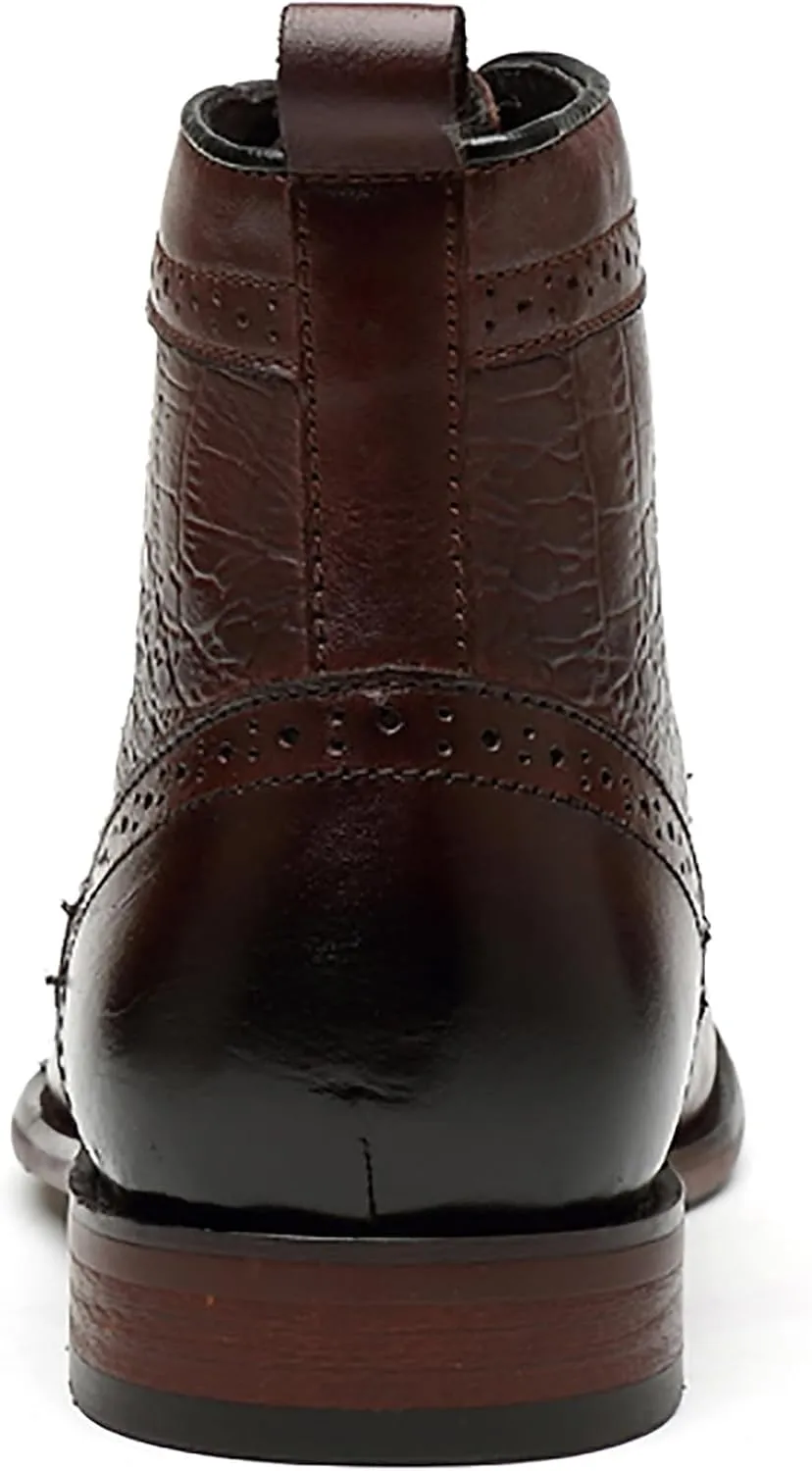 Men's Oxfords Boots Dress Casual Leather Fashion Wingtips Brogues Chelsea Boots Tuxedo Ankle Danner Boots for Men