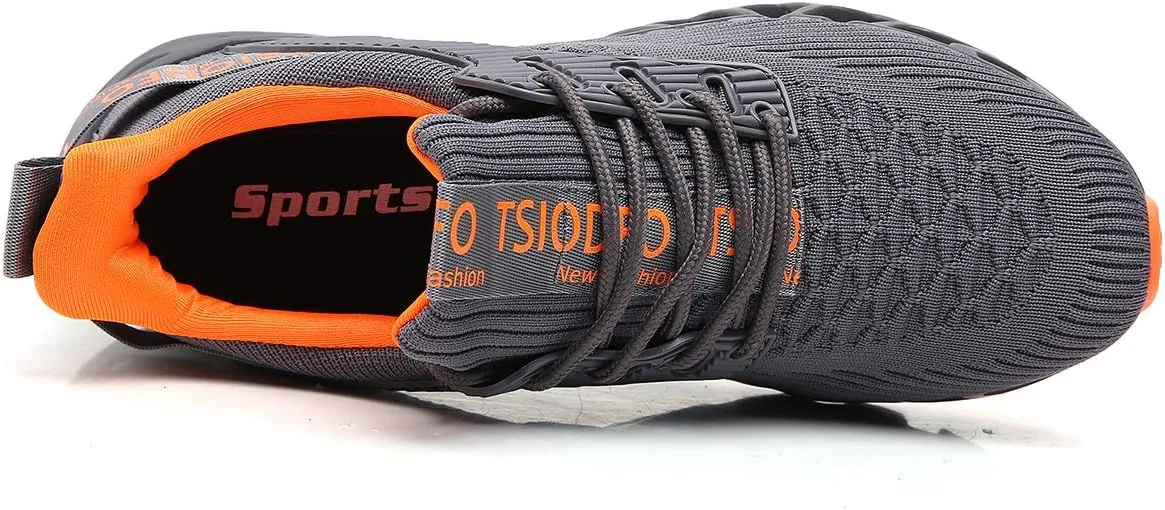 Mens Running Shoes Non Slip Athletic Tennis Walking Fashion Sneakers