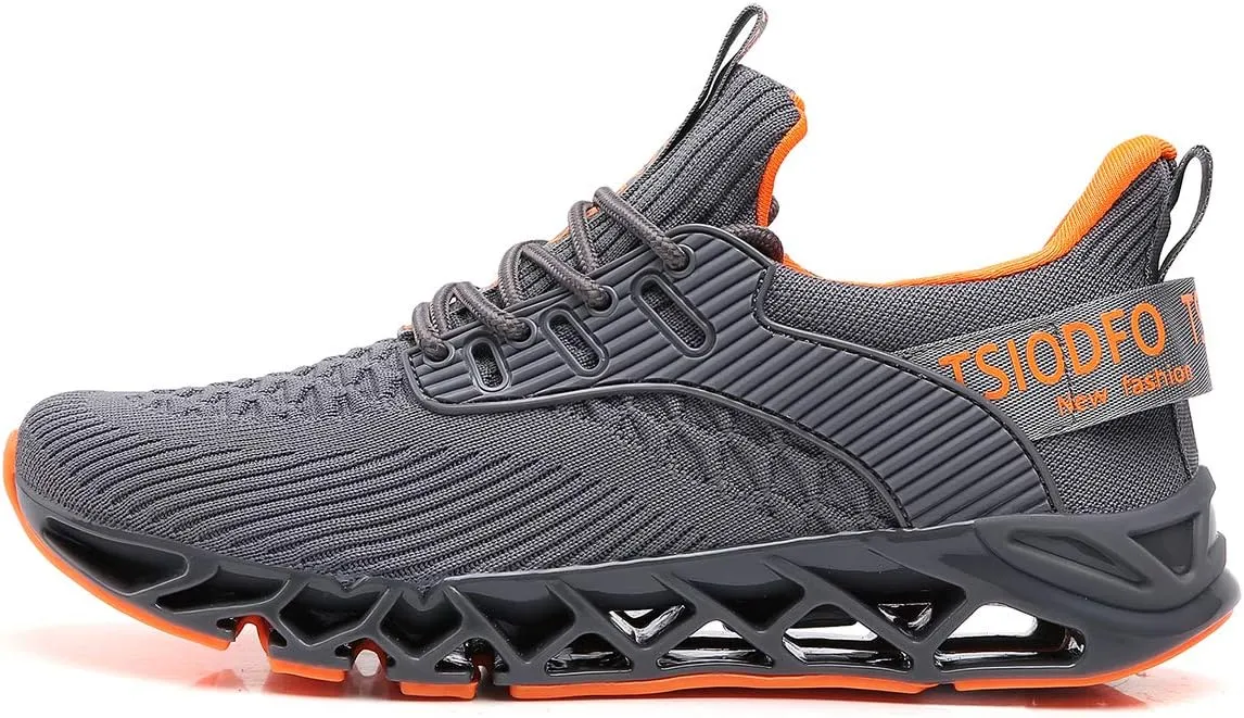 Mens Running Shoes Non Slip Athletic Tennis Walking Fashion Sneakers