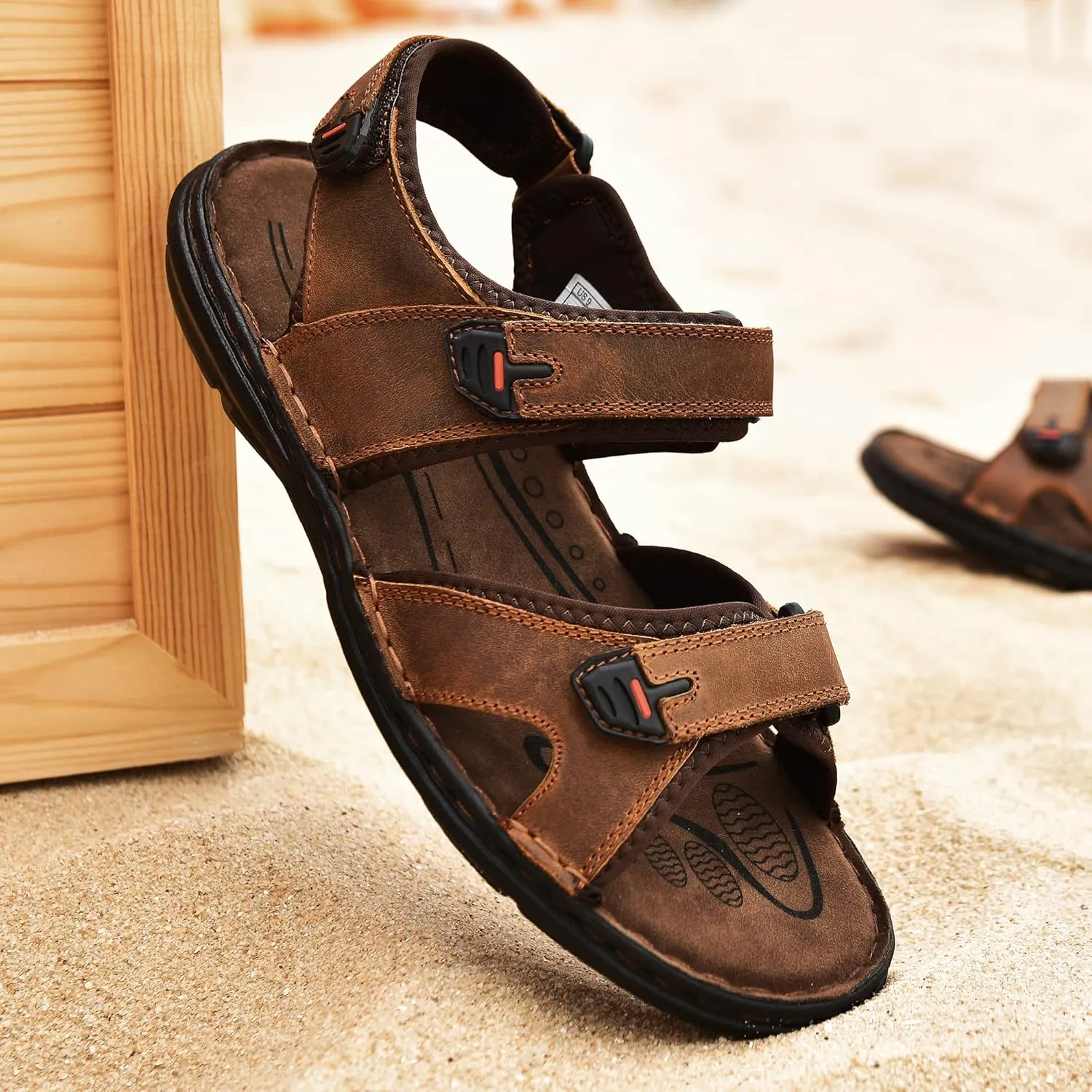 Men's Sandals Non-slip Water Sandals Comfortable Sport Sandals Open Toe Casual Beach Sandals