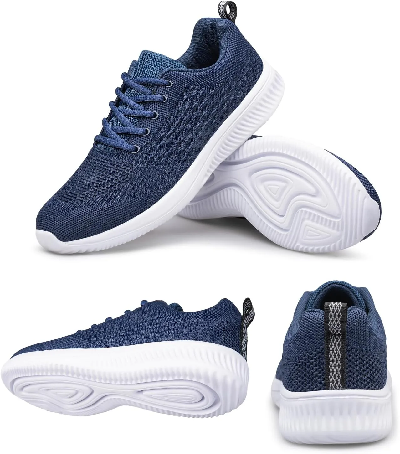 Men's Walking & Running Shoes - Lightweight, Breathable, Comfortable Fashion Sneakers